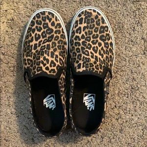 Women’s Cheetah Vans